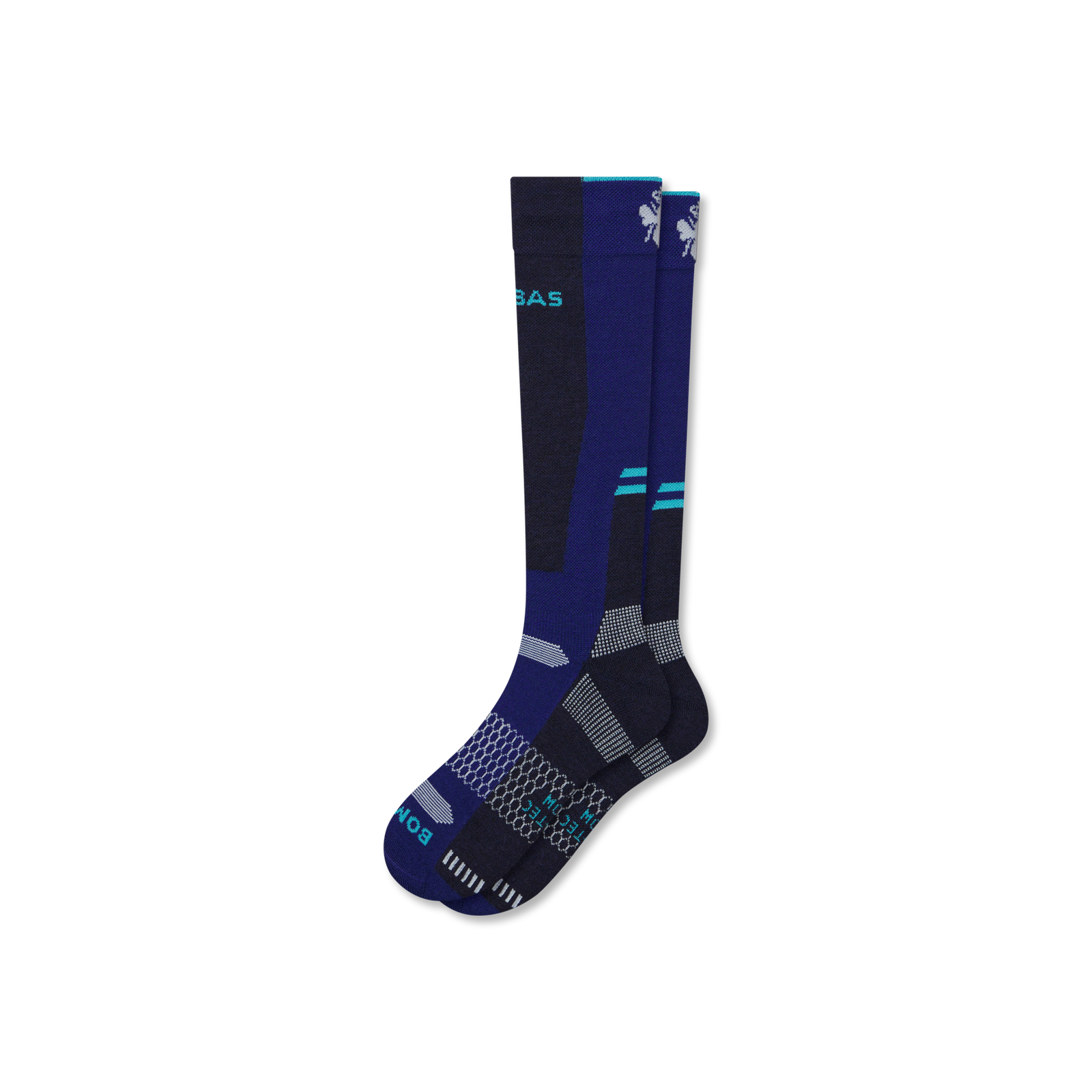 Mid-Cushion Merino Wool Ski & Snowboard Socks - cosmic night L [9714]