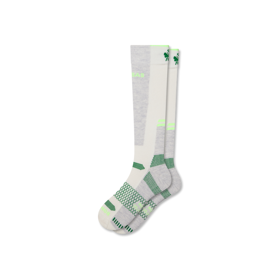 Men's Mid-Cushion Merino Wool Blend Ski & Snowboard Socks - Outdoor No Show Comfort