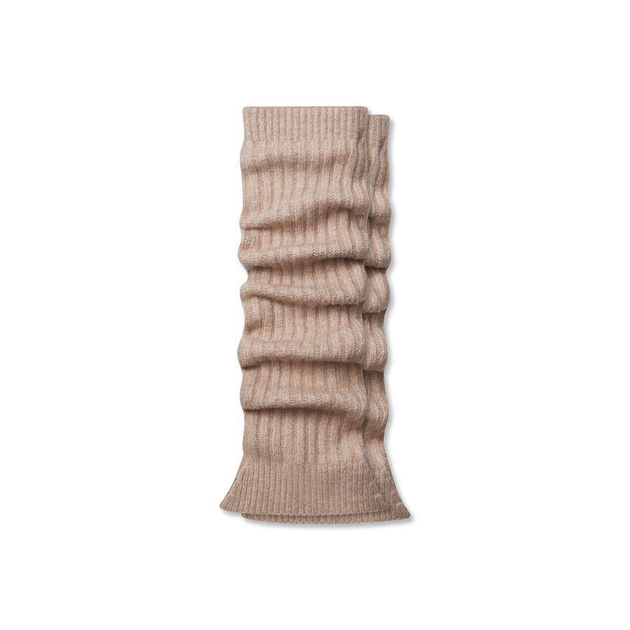 Women’s Ribbed Leg Warmers - Layered Warmth