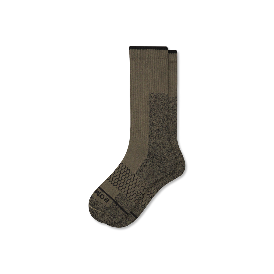 Women's Ultra Strong Merino Blend Calf Socks - Classic Office Support
