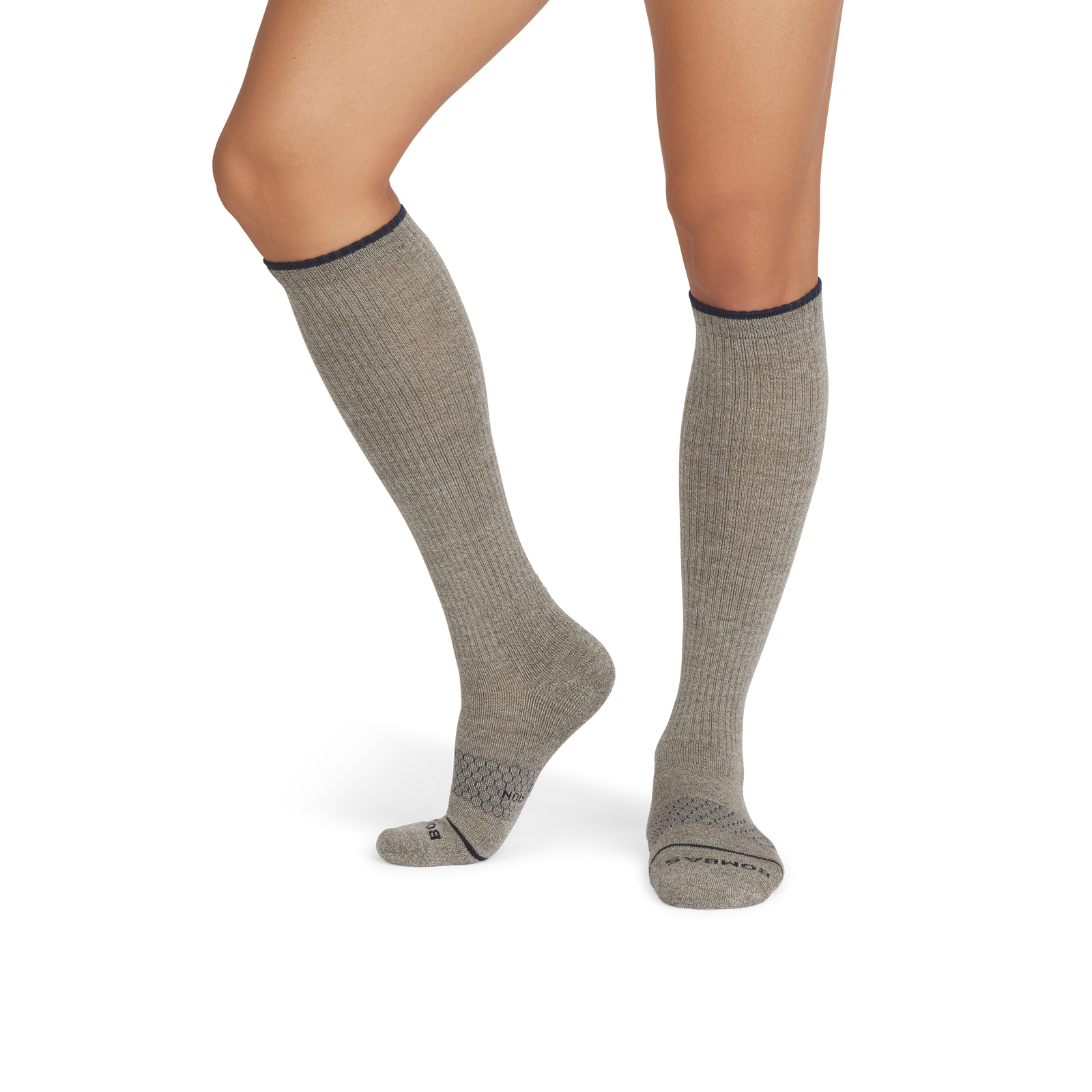 Merino Wool Everyday Compression Socks (15-20mmHg) - slate green MO1 [9821]