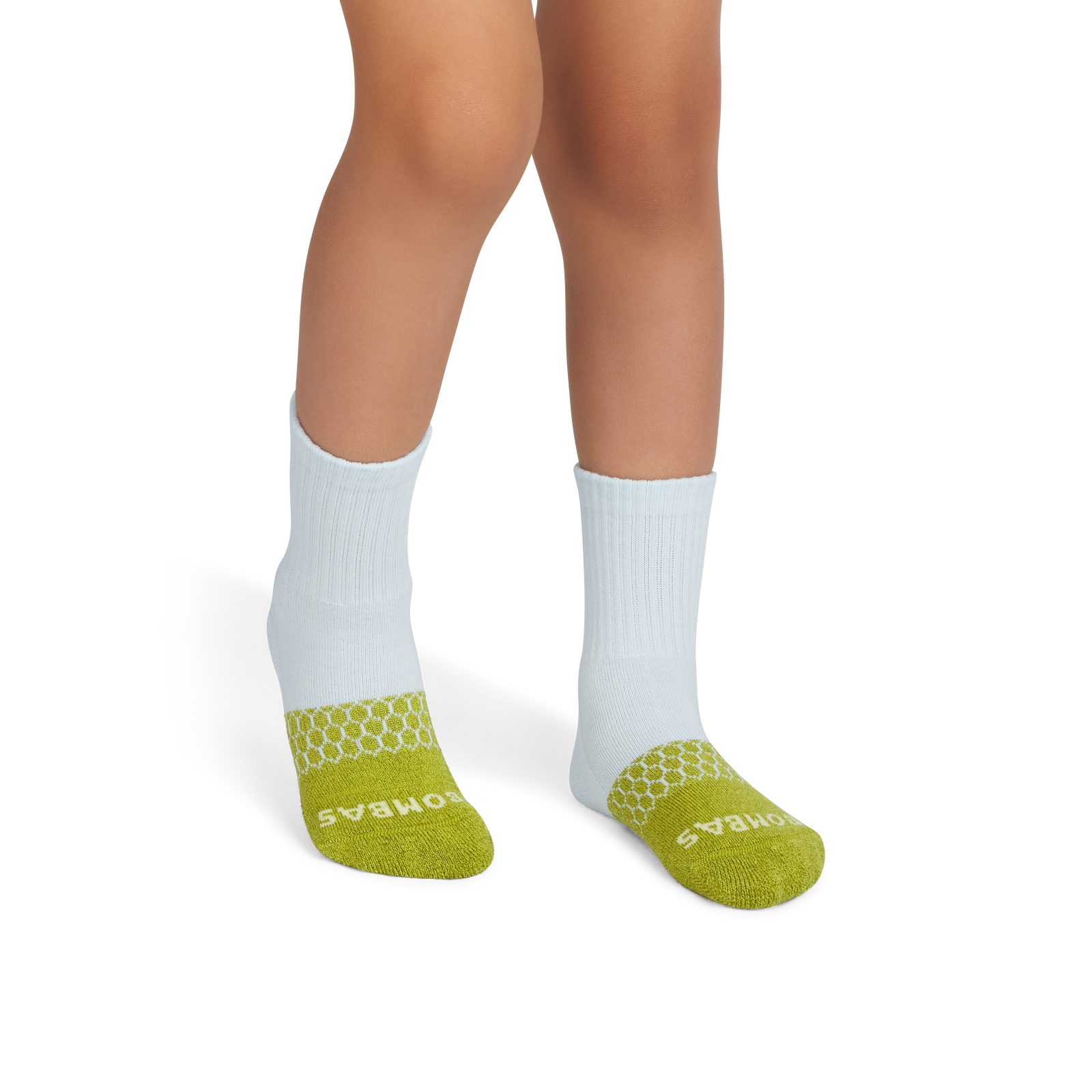 Junior Calf Socks - Olive Twist OM1