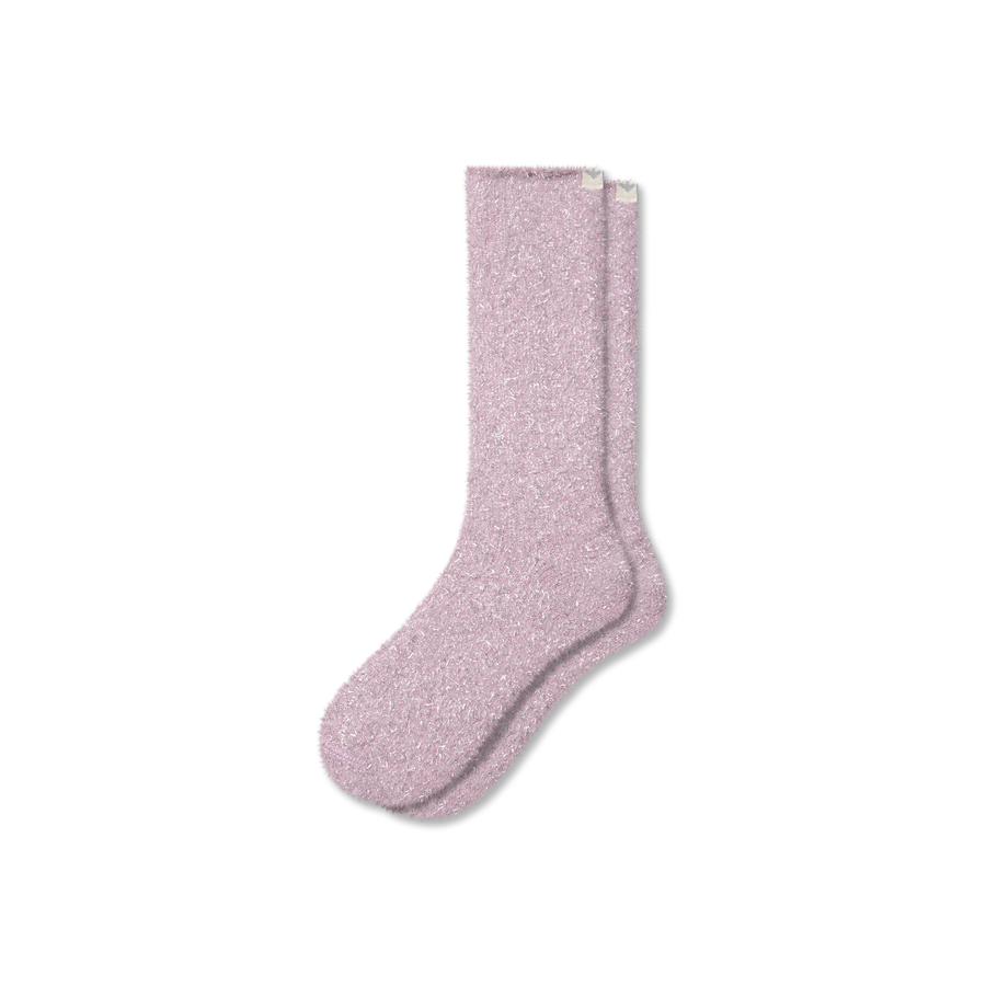 Women's Fuzzy Socks - Classic No Show Fit
