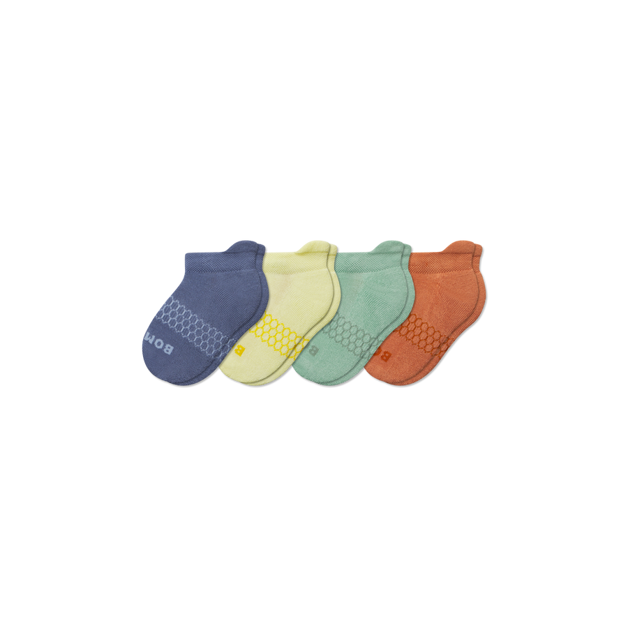 Junior Solids Ankle Sock 4-Pack - Trail Everyday Pair