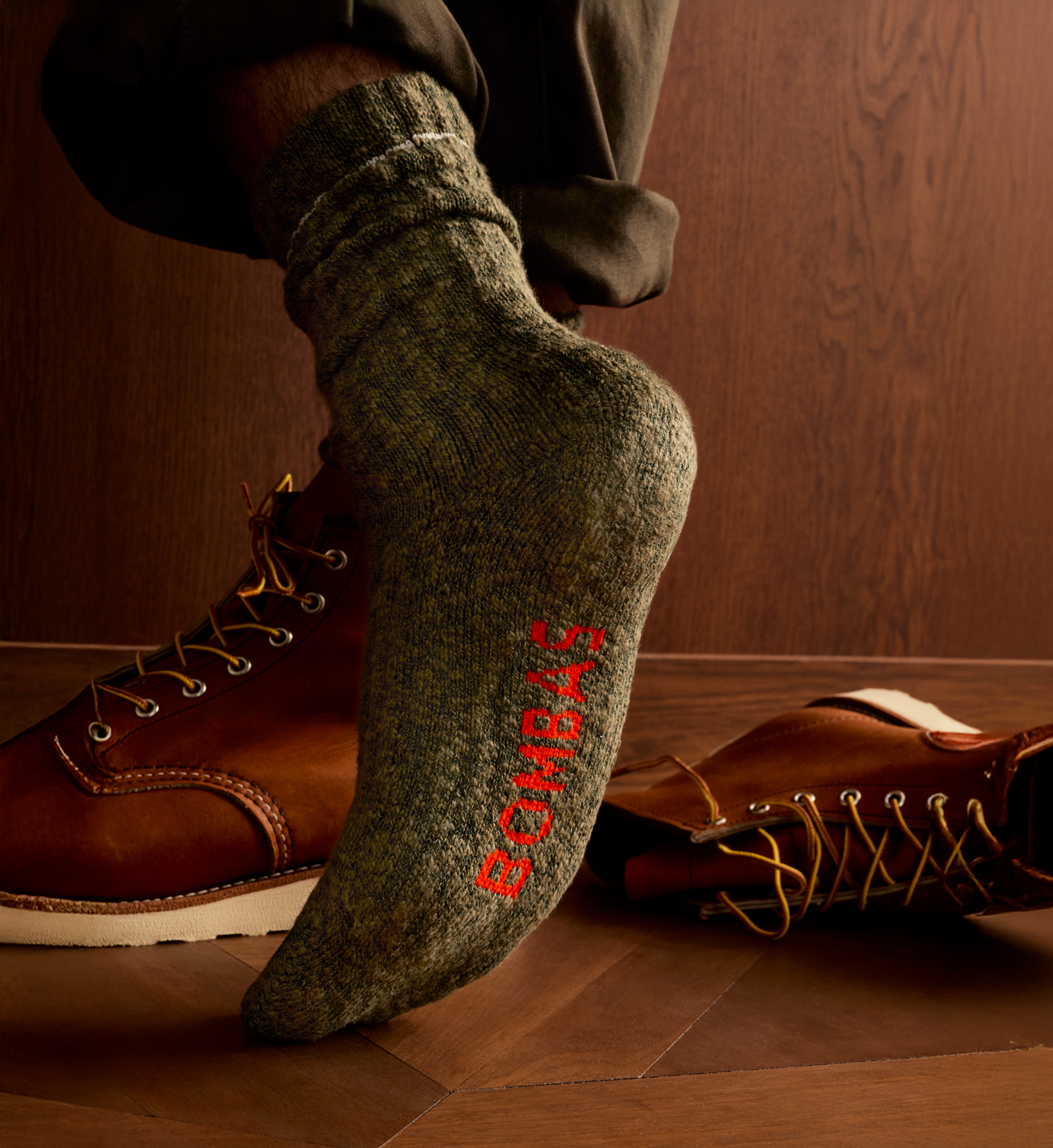 Chunky Ragg Calf Socks - Dark Balsam [LIFESTYLE] [9937]