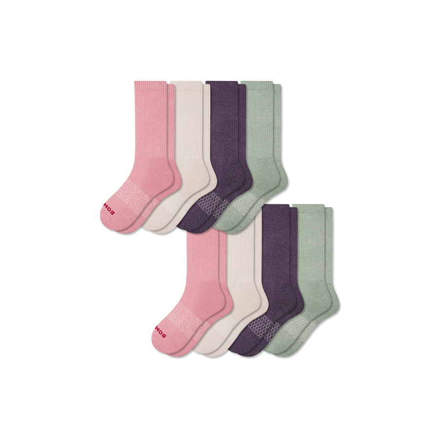 Women's Calf Sock 8-Pack - Light Ankle Cushion