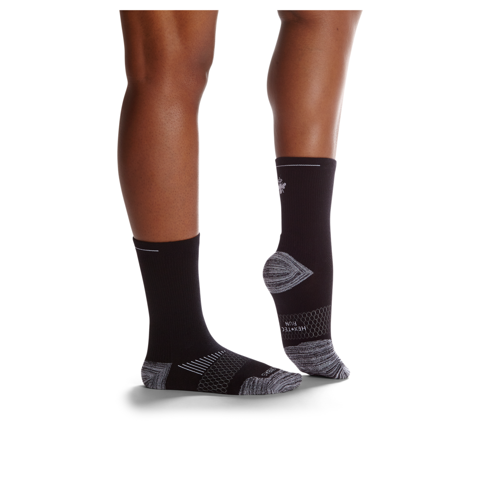 Women's Running Calf Sock 6-Pack - black-bee - 17