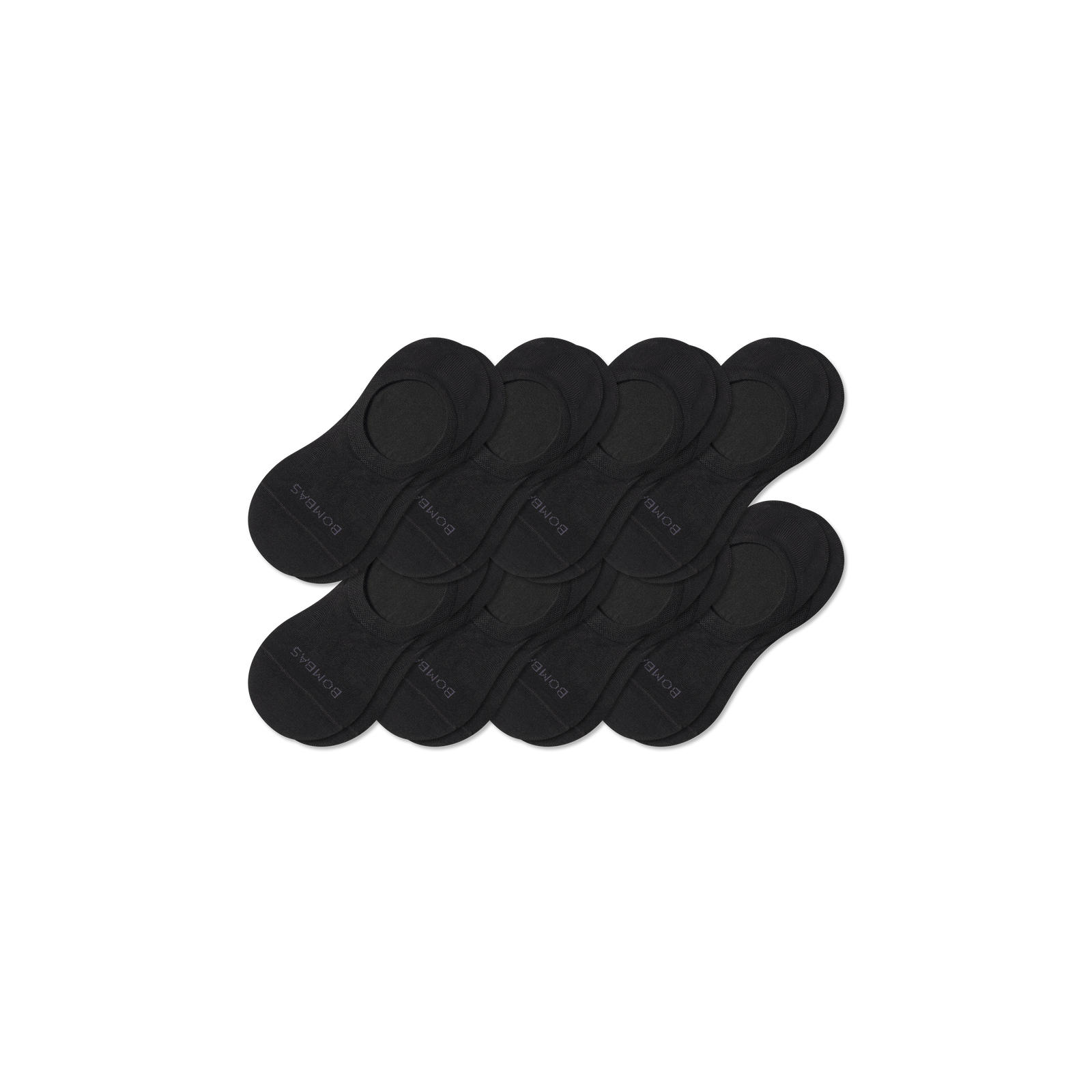 Women's Lightweight No Shows 8-Pack - black - 3