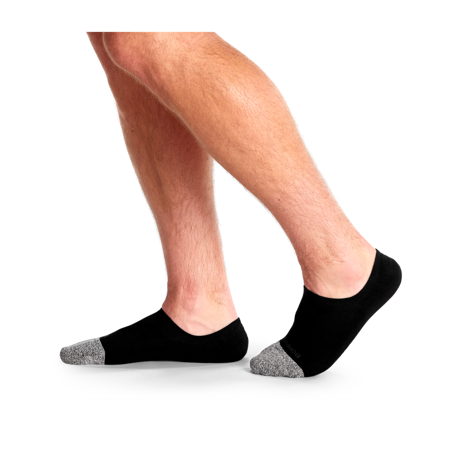 Men's Cushioned No Show Sock 4-Pack - black - 6