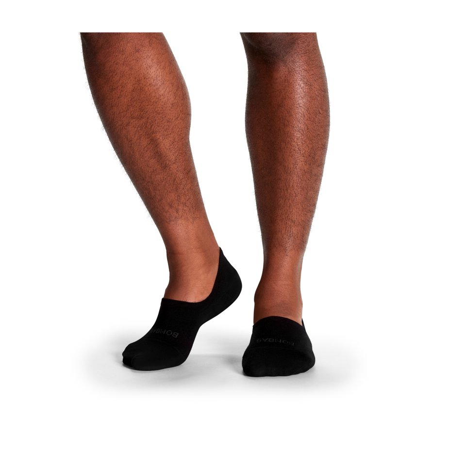 Men's Lightweight No Show Socks - black - 12