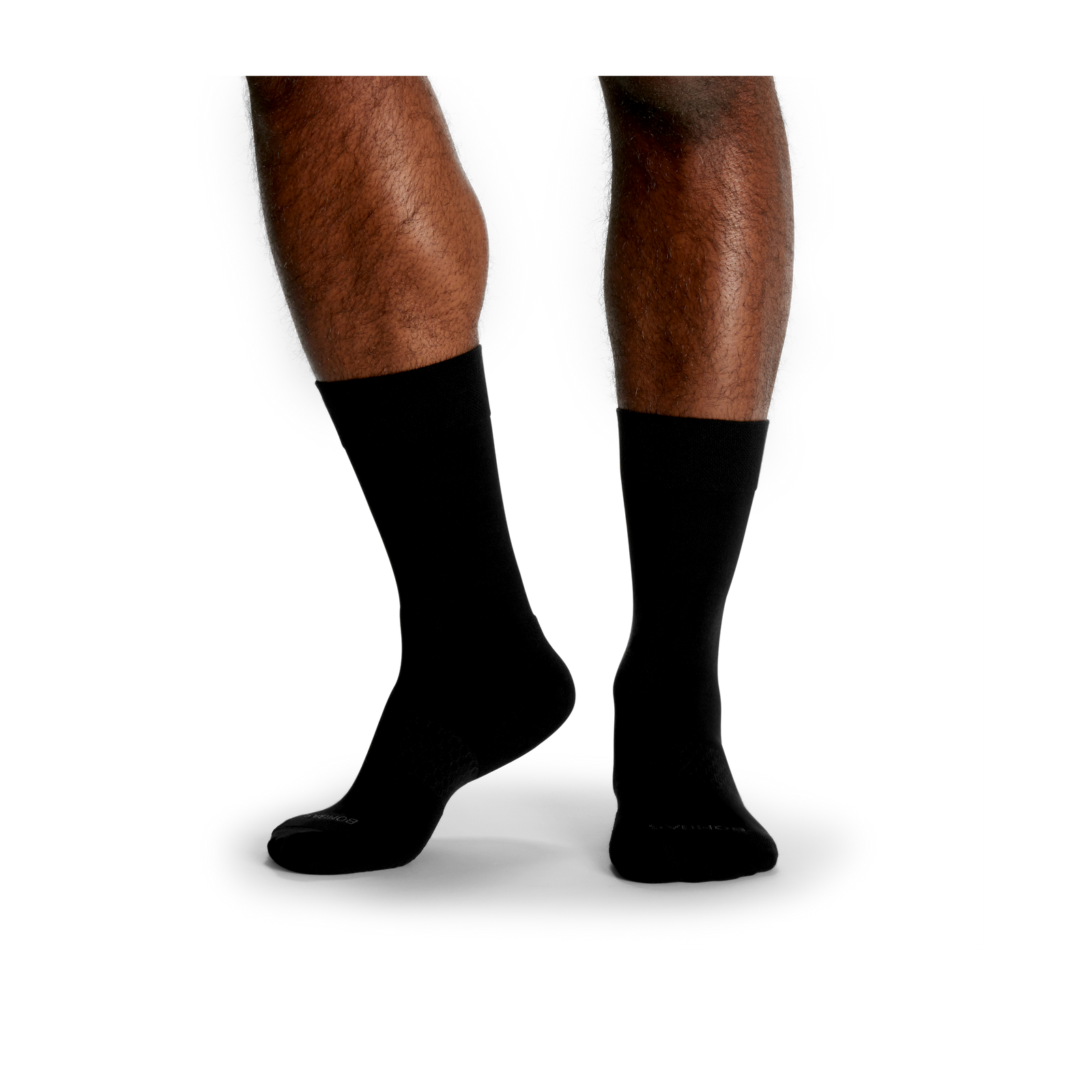 Men's Dress Calf Sock 4-Pack - black - 9