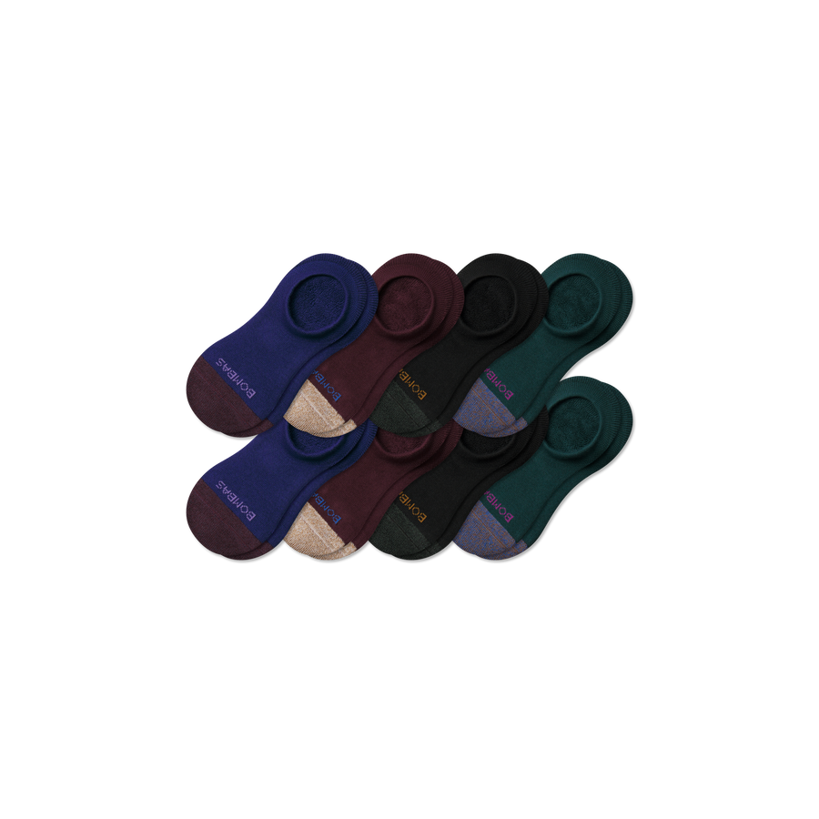 Women's Cushioned No Show Sock 8-Pack - Breathable Court Rotation
