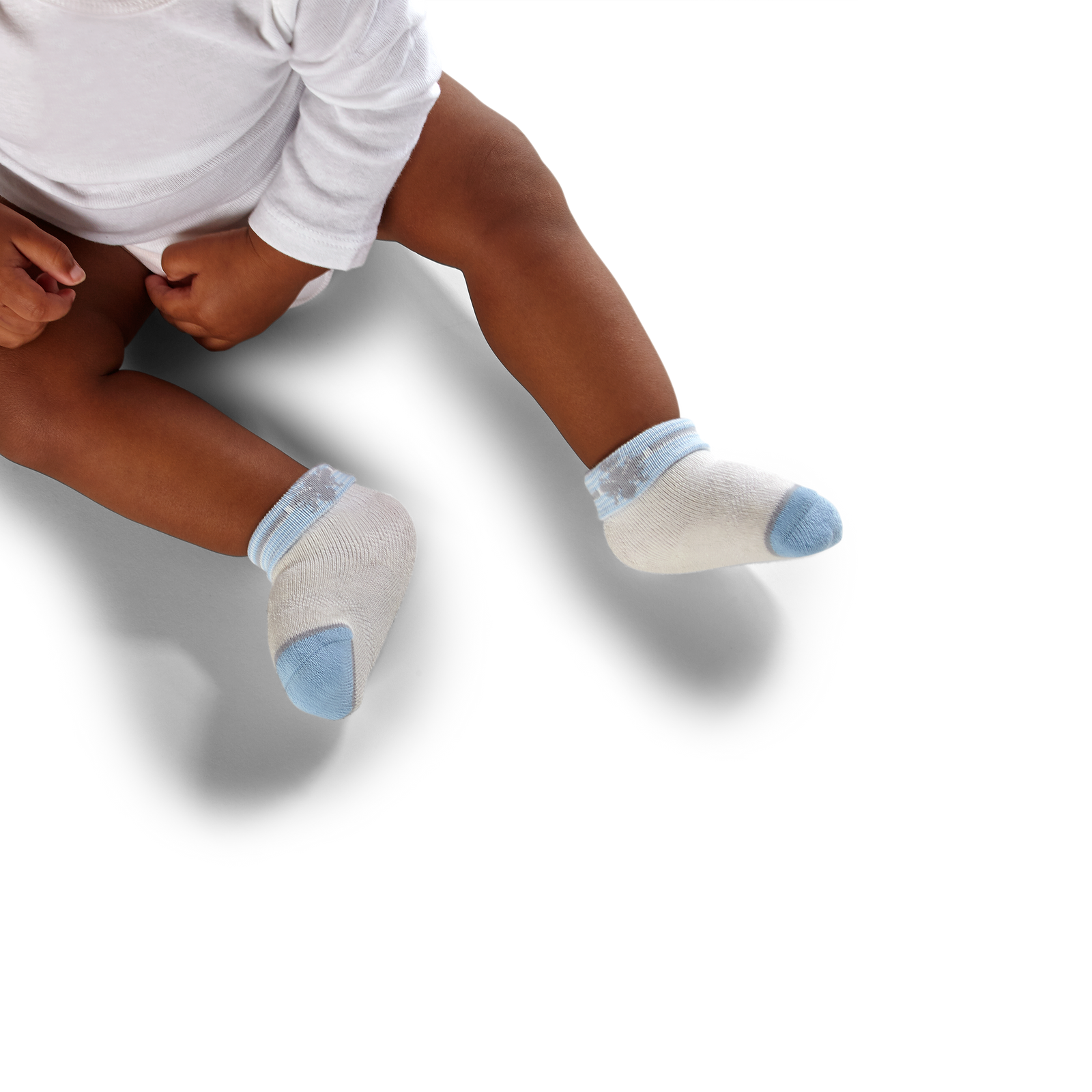 Baby Socks 4-Pack (0-6 Months) - blue-green-mix - 11