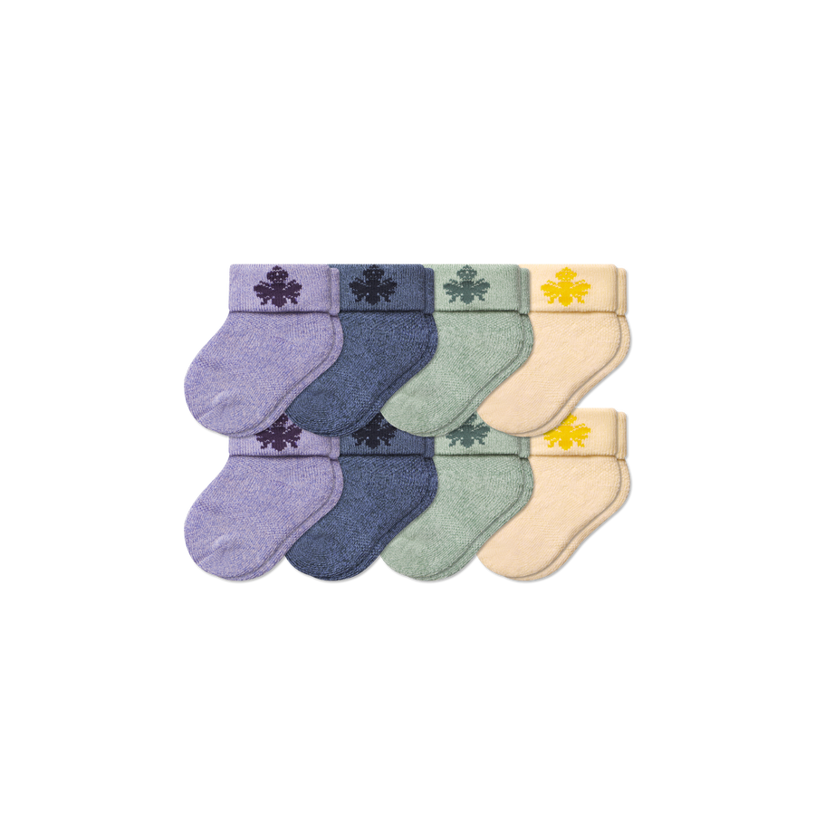 Baby Sock 8-Pack (0-6 Months) - Mini Step