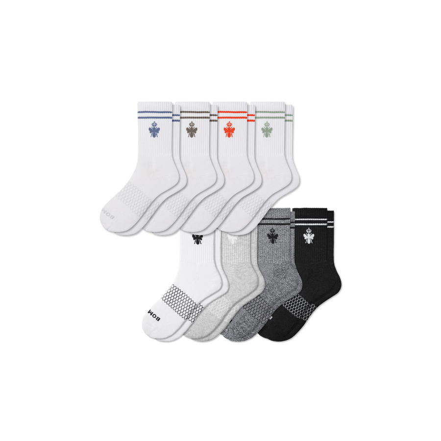 Men's Originals Half Calf Sock 8-Pack - Easy Travel Move