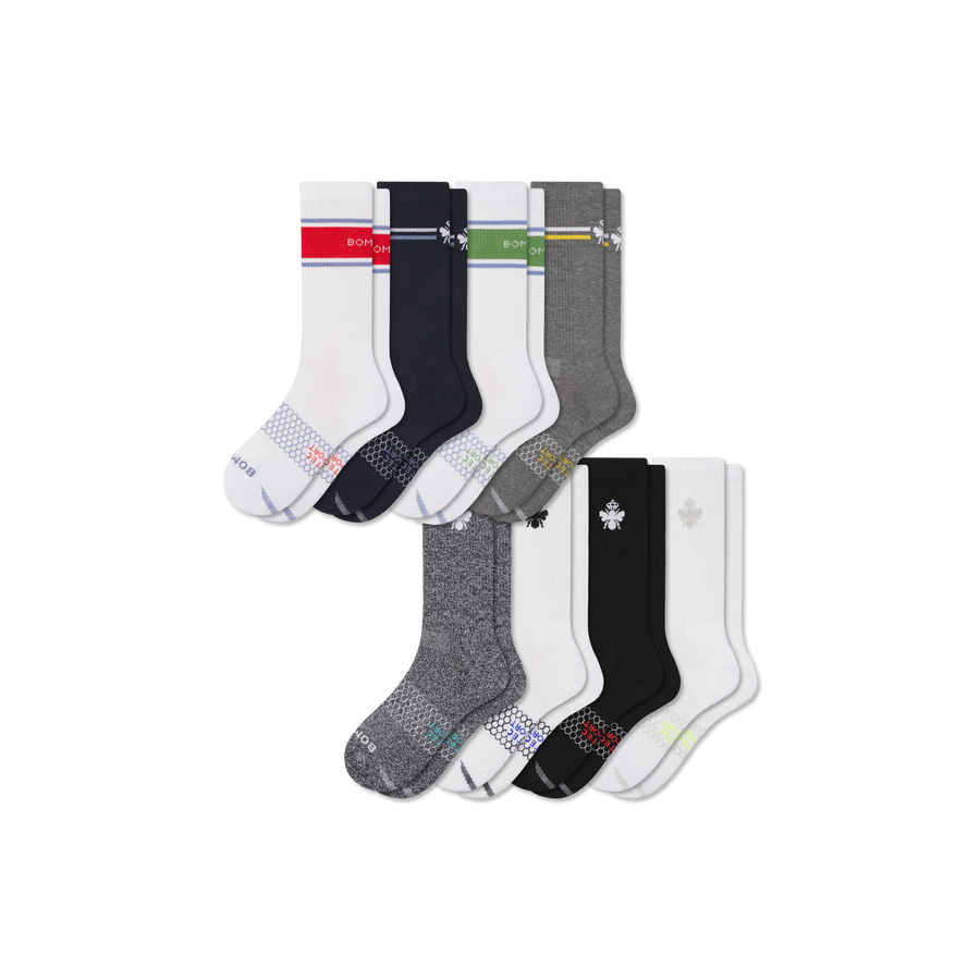 Women's All Sport Calf Sock 8-Pack - Active Run Support