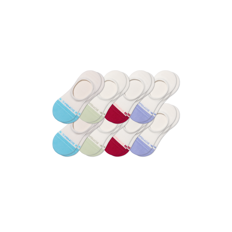 Women's Lightweight No Show Sock 8-Pack - Modern Weekend Fit