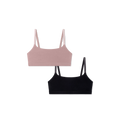 Dusty Mauve x Black
