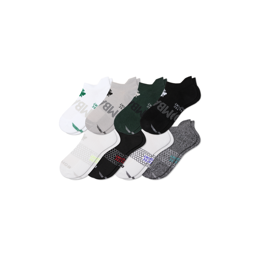 Men's All Sport Ankle Sock 8-Pack - Smooth Run Step
