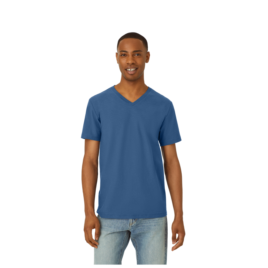 Men's Air Slub V-Neck T-Shirt - Essential Weekend Layer