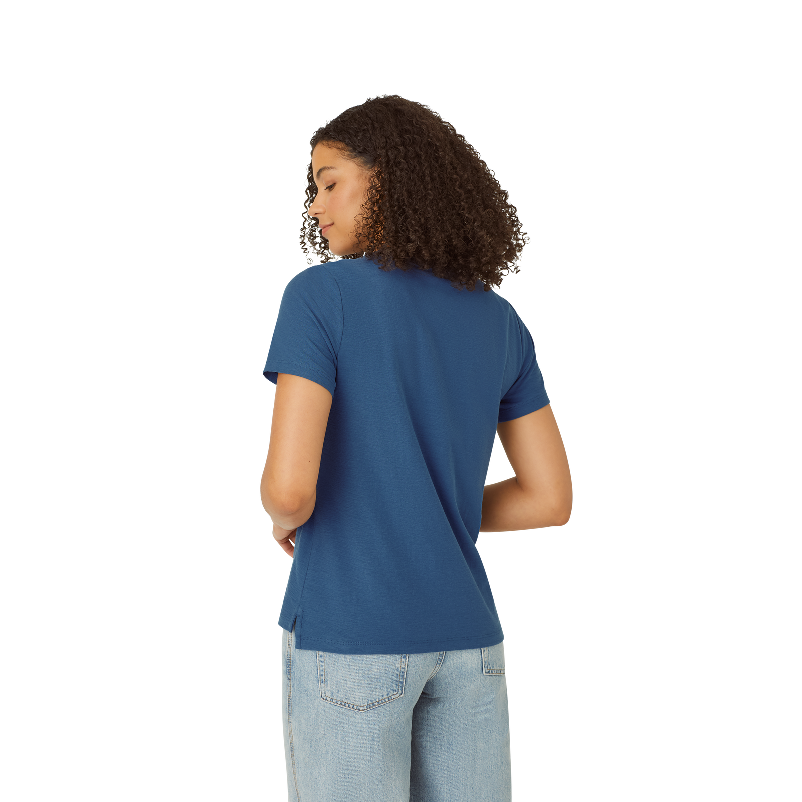 Air Slub Crew Neck T-Shirt Great Lake WO3