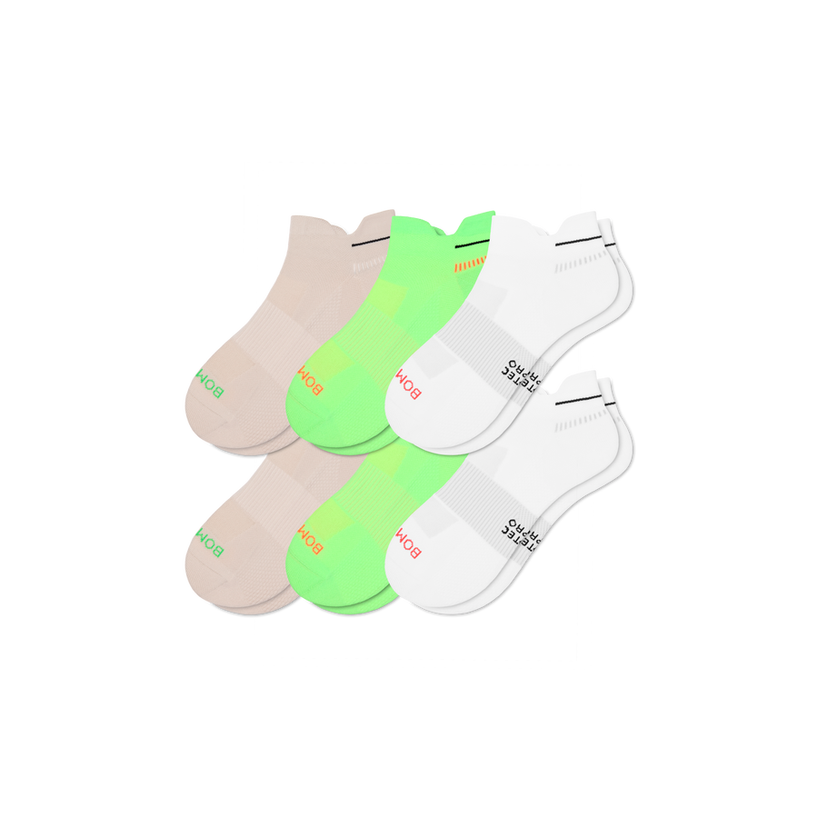 Women's RunPro Ankle Sock 6-Pack - Fresh Lounge Pair