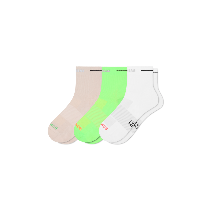 Women's RunPro Quarter Sock 3-Pack - Classic Office Pair