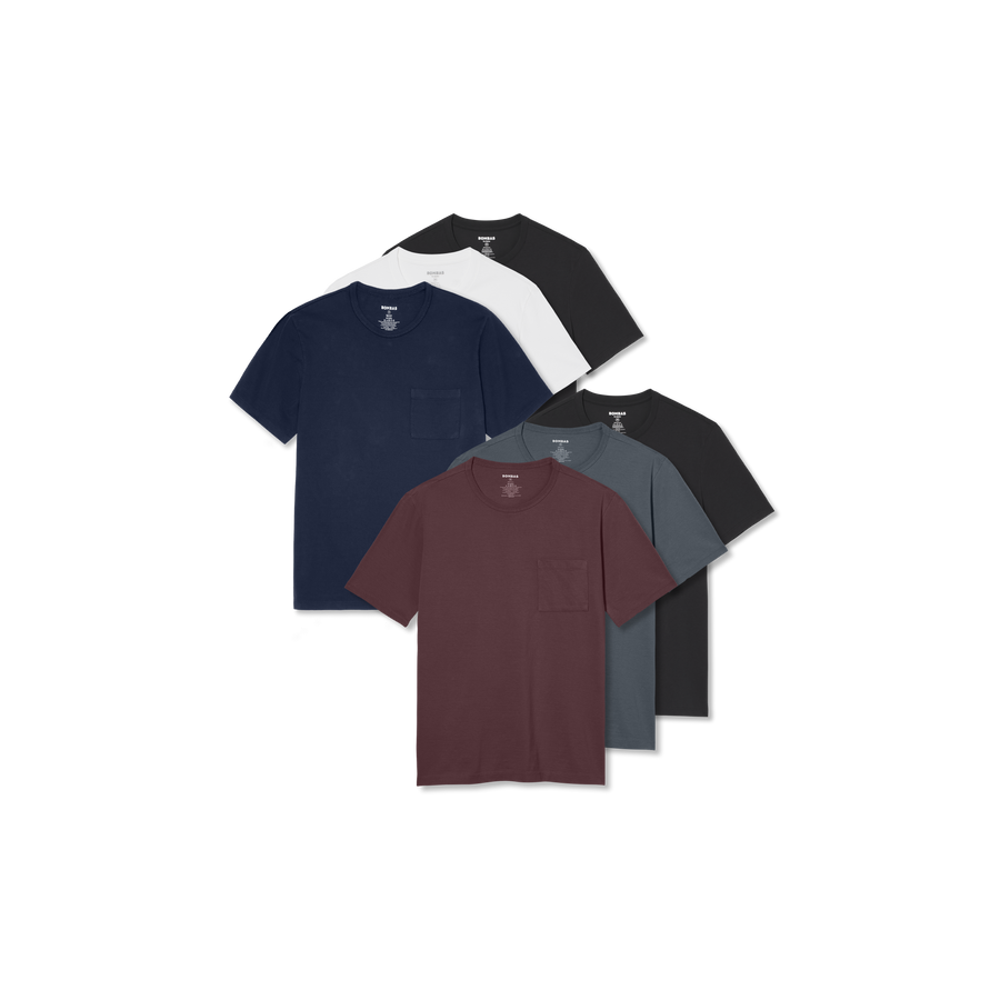 Women's Premium Weight Boyfriend T-Shirt 6-Pack - Closet Ready