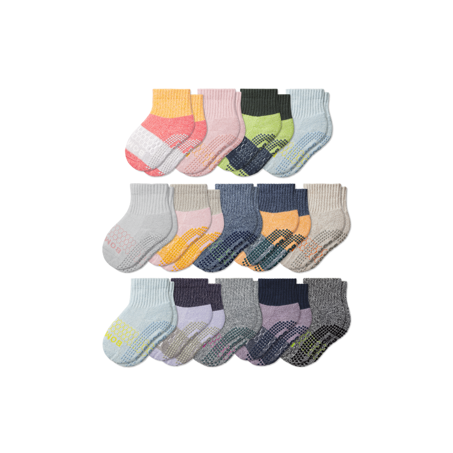 Toddler Week of Bombas Gripper Calf Sock 14-Pack - Steady Recovery Wear
