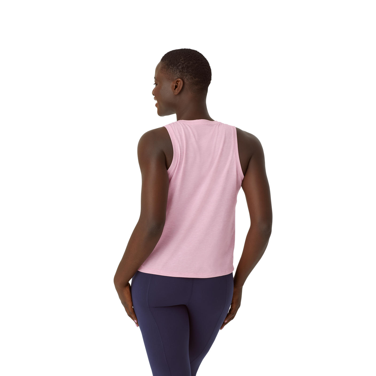 Soft Tech Tank Top Mauve WO3