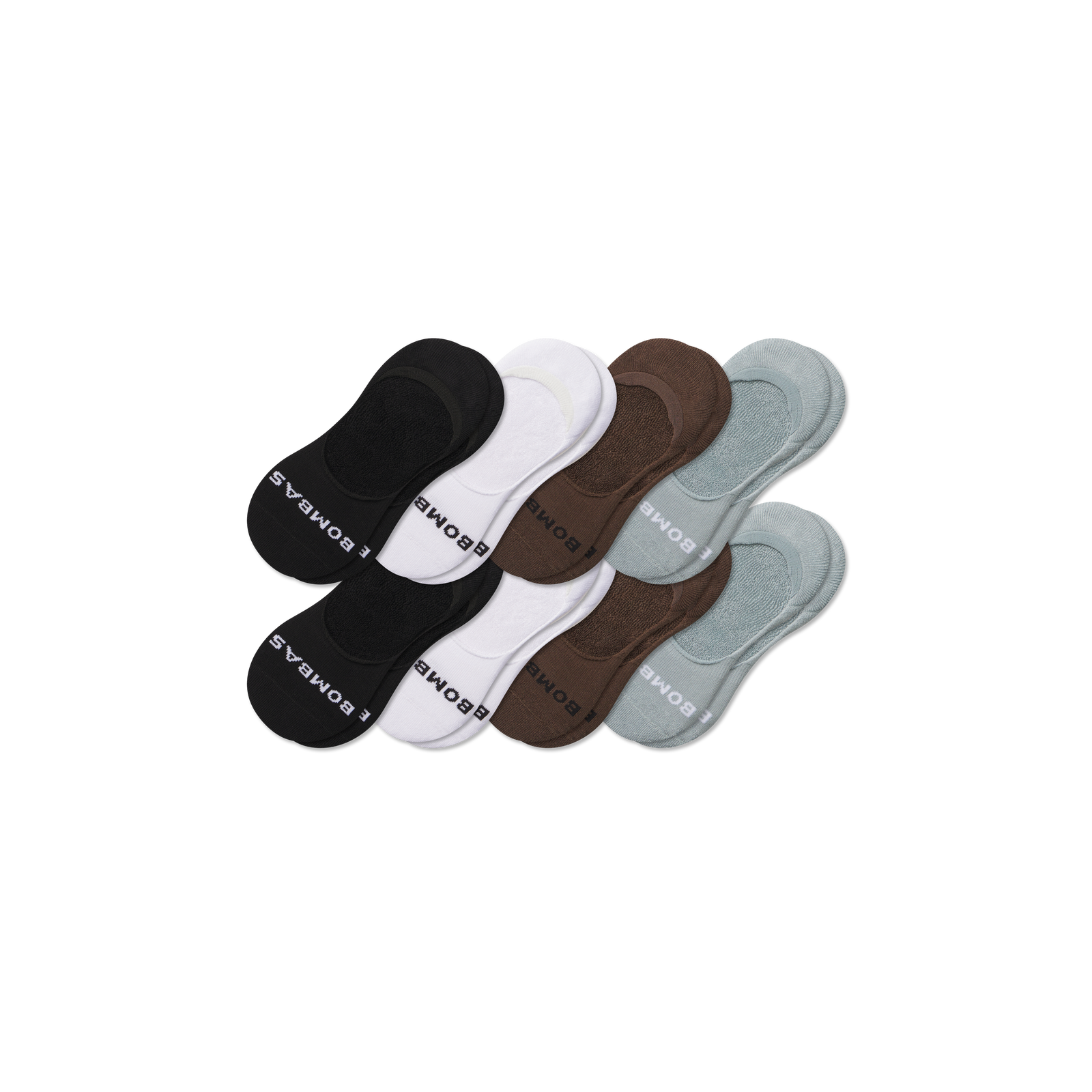 Men's Mid-Cut No Sock 8-Pack - Mixed