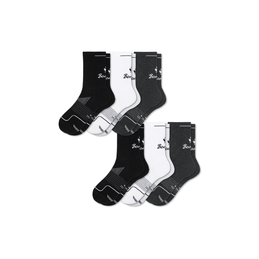 Men's Run Half Calf Sock 6-Pack - Easy Trail Cushion