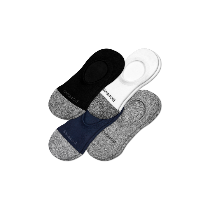 Men's Cushioned No Show Sock 4-Pack - mixed - 1
