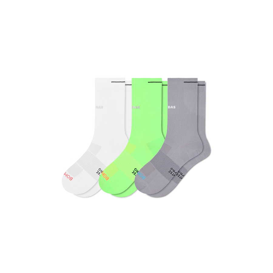 Women's RunPro Half Calf Sock 3-Pack - Comfort Fit