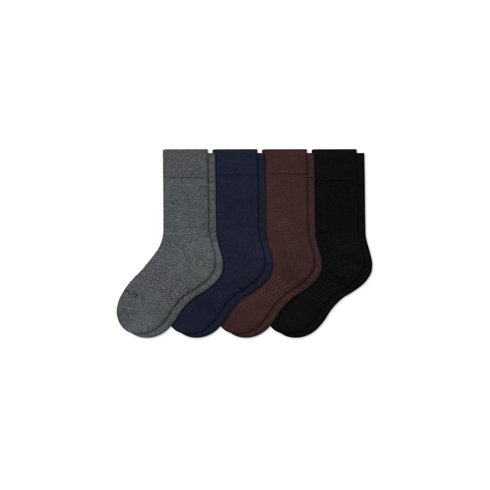 Youth Dress Calf Sock 4-Pack - multi - 1