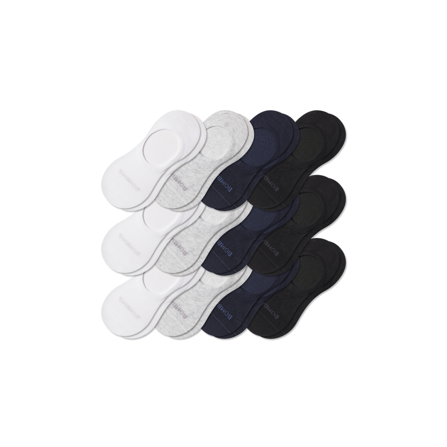 Men's Lightweight No Show Sock 12-Pack - Easy School Fit