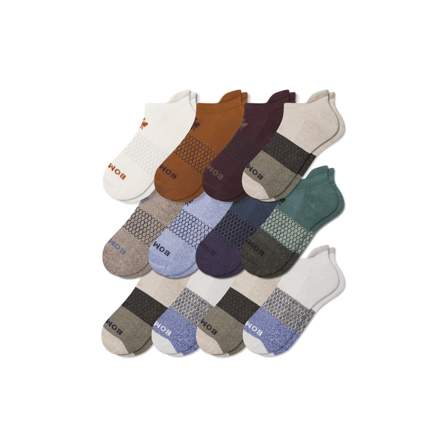 Men's Ankle Sock 12-Pack - Weekend Everyday Rotation