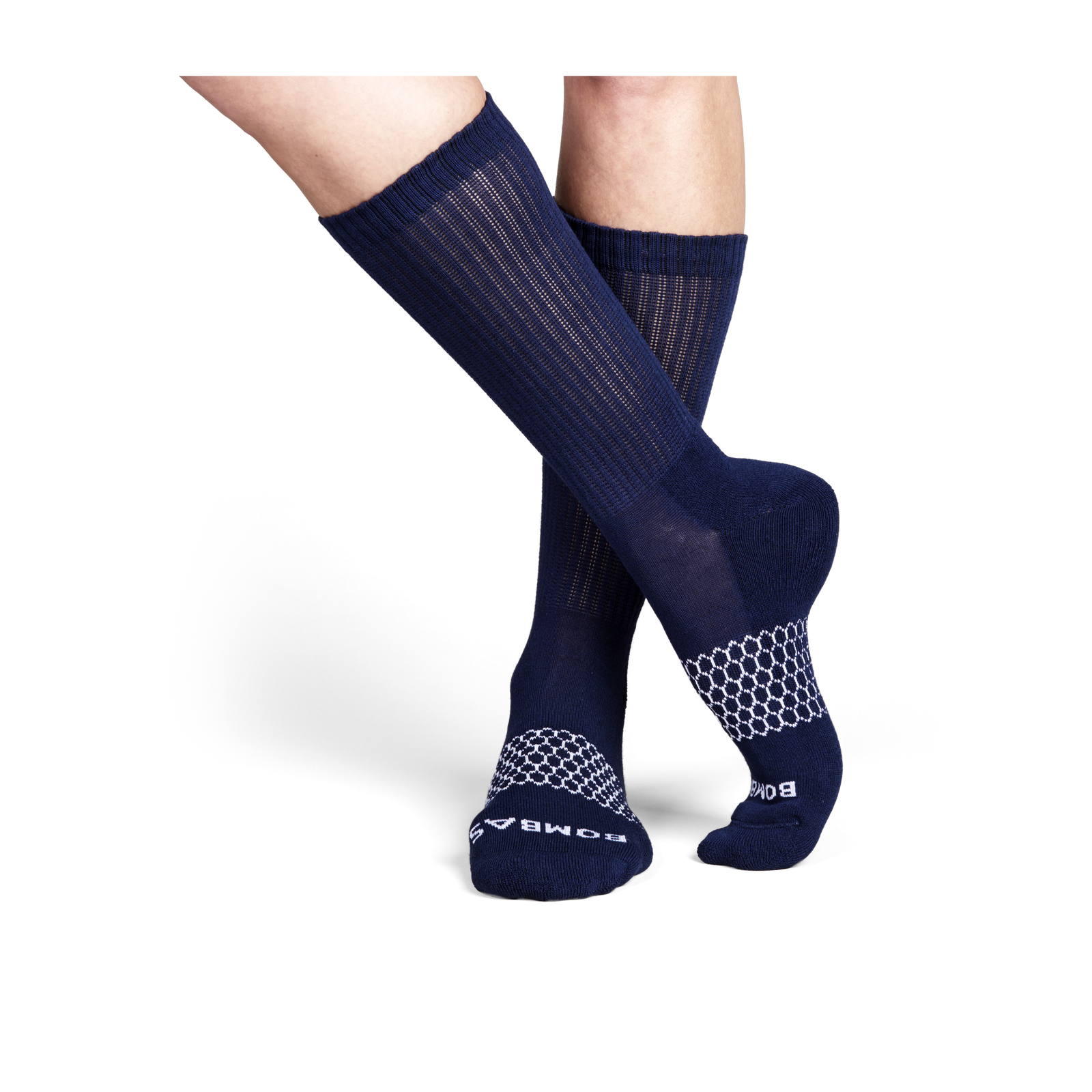 Women's Solids Calf Sock 4-Pack - navy - 15