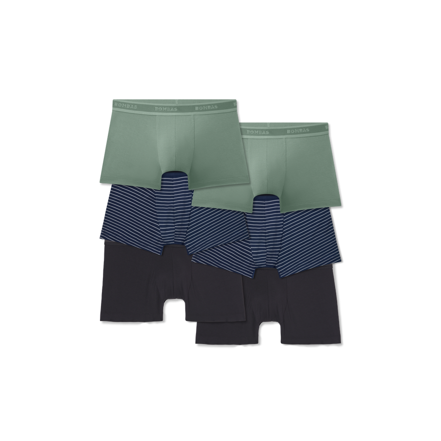 Men's Soft Flex Trunk 6-Pack - Calm Fit Ease