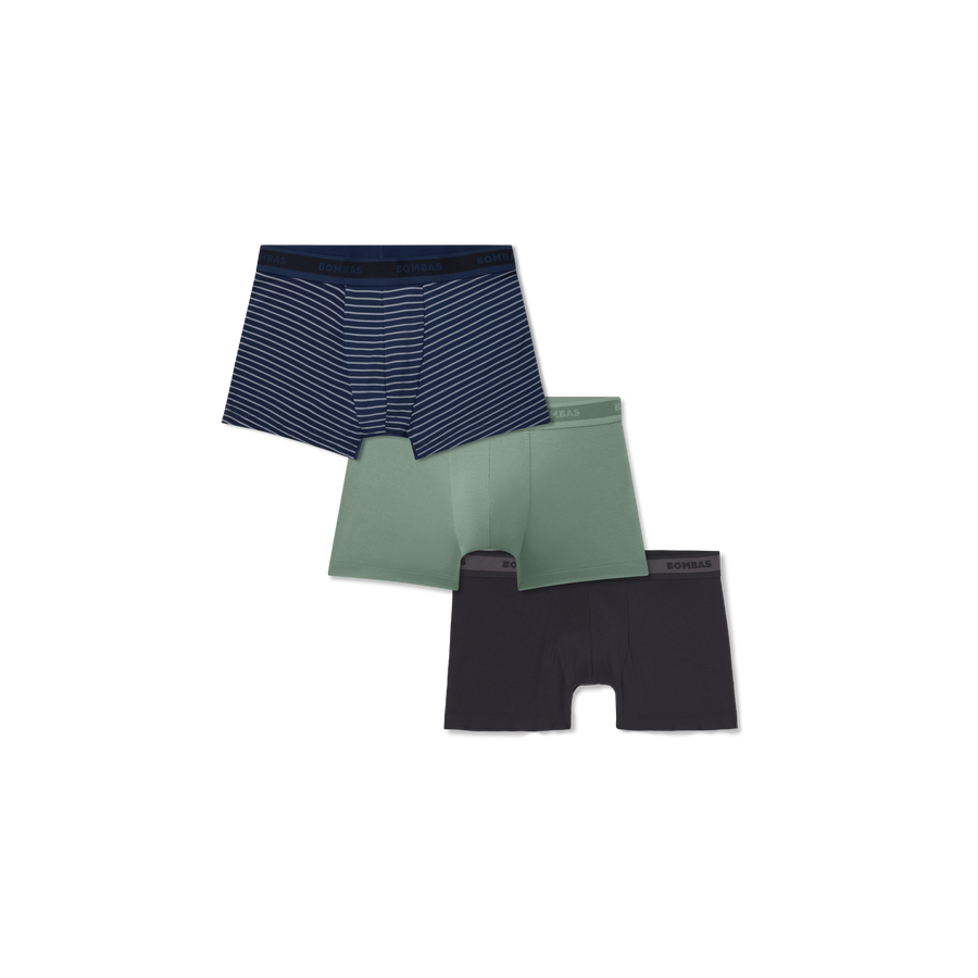 Men's Soft Flex Trunk 3-Pack - Seamless Soft Layer