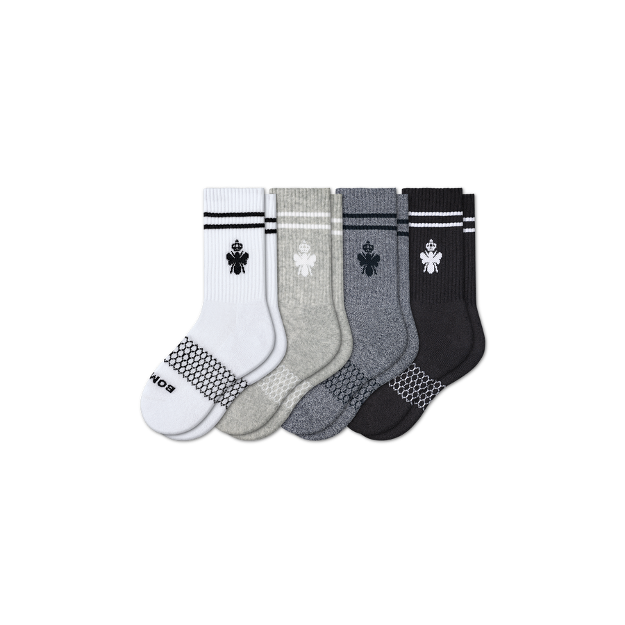 Youth Originals Calf Sock 4-Pack - Smooth School Support