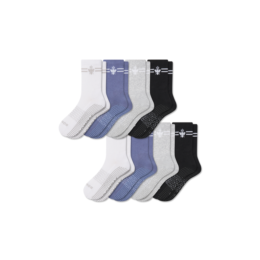 Women's Grippers Half Calf Sock 8-Pack - Fresh Office Pair