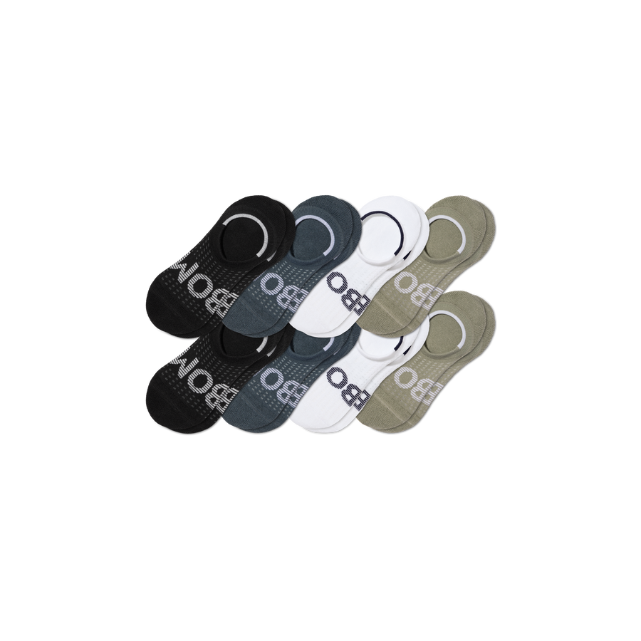 Men's All Sport Cushioned No Show Sock 8-Pack - Outdoor Low Cut Step