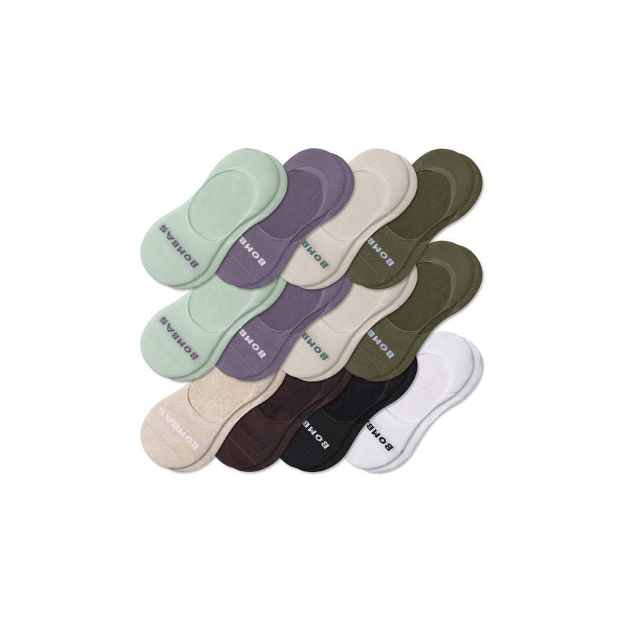 Women's Mid-Cut Cushioned No Show Sock 12-Pack - Outdoor Lounge Wear
