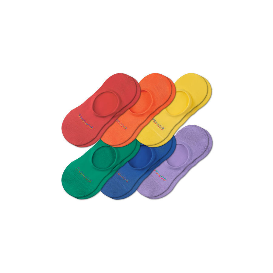Pride Lightweight No Show Sock 6-Pack - Soft Office Move