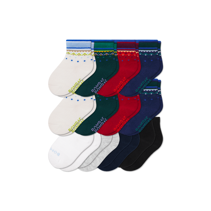Toddler Lightweight Calf Sock 12-Pack - Easy Lounge Move