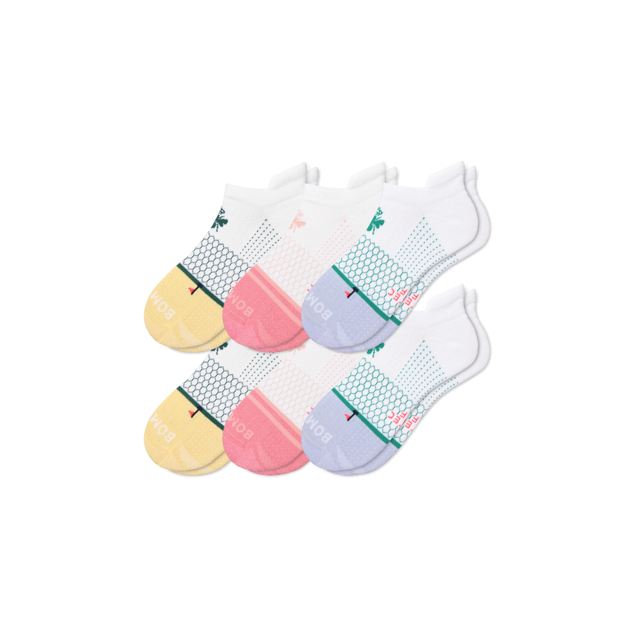 Women's Golf Ankle Sock 6-Pack - Steady Weekend Wear