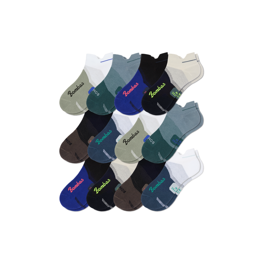 Men's Run Ankle Sock 12-Pack - Outdoor Recovery Move