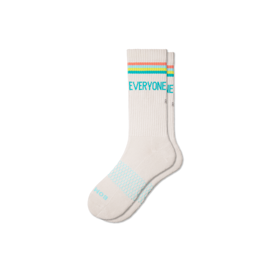 Bombas x Ruth Ellis Center Pride Calf Socks - Smooth No Show Step