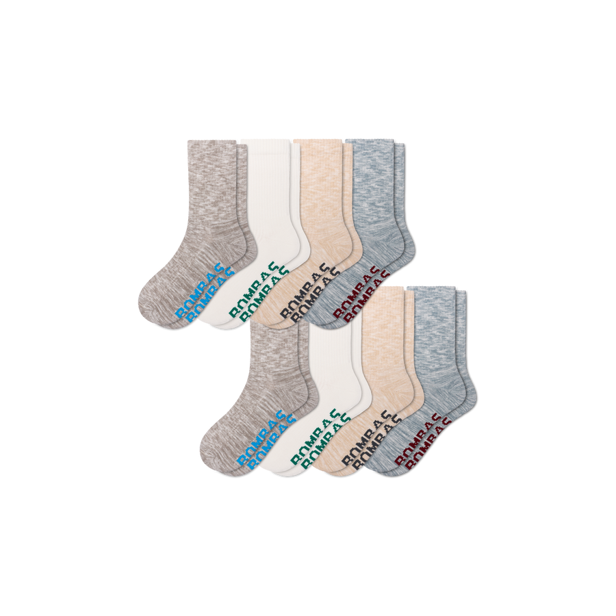 Men's Summer Ragg Half Calf Sock 8-Pack - Steady Low Cut Rotation